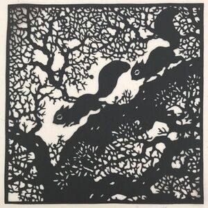 💖 Handmade PaperCut Silhouette Scherenschn…